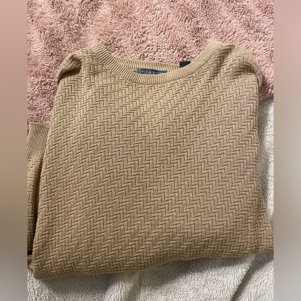 NWOT Lyle & Scott Scotland Cotton Grandpa Sweater